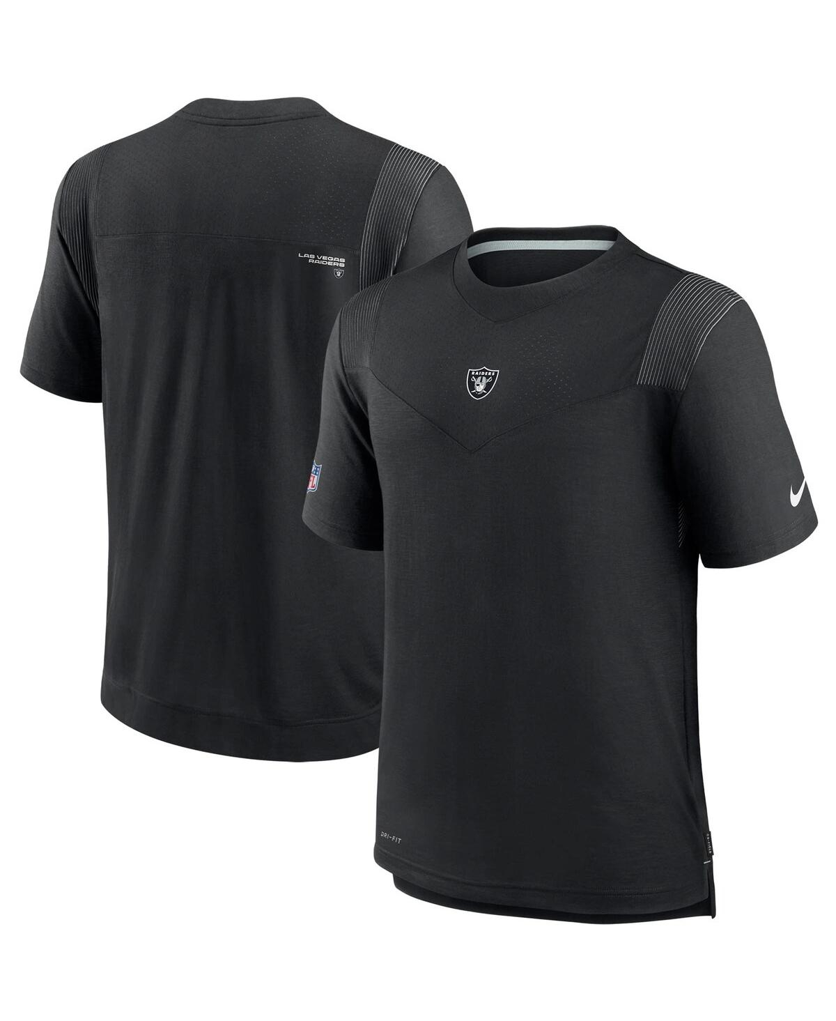 Men's Nike Black Las Vegas Raiders Sideline Player Uv Performance T-shirt