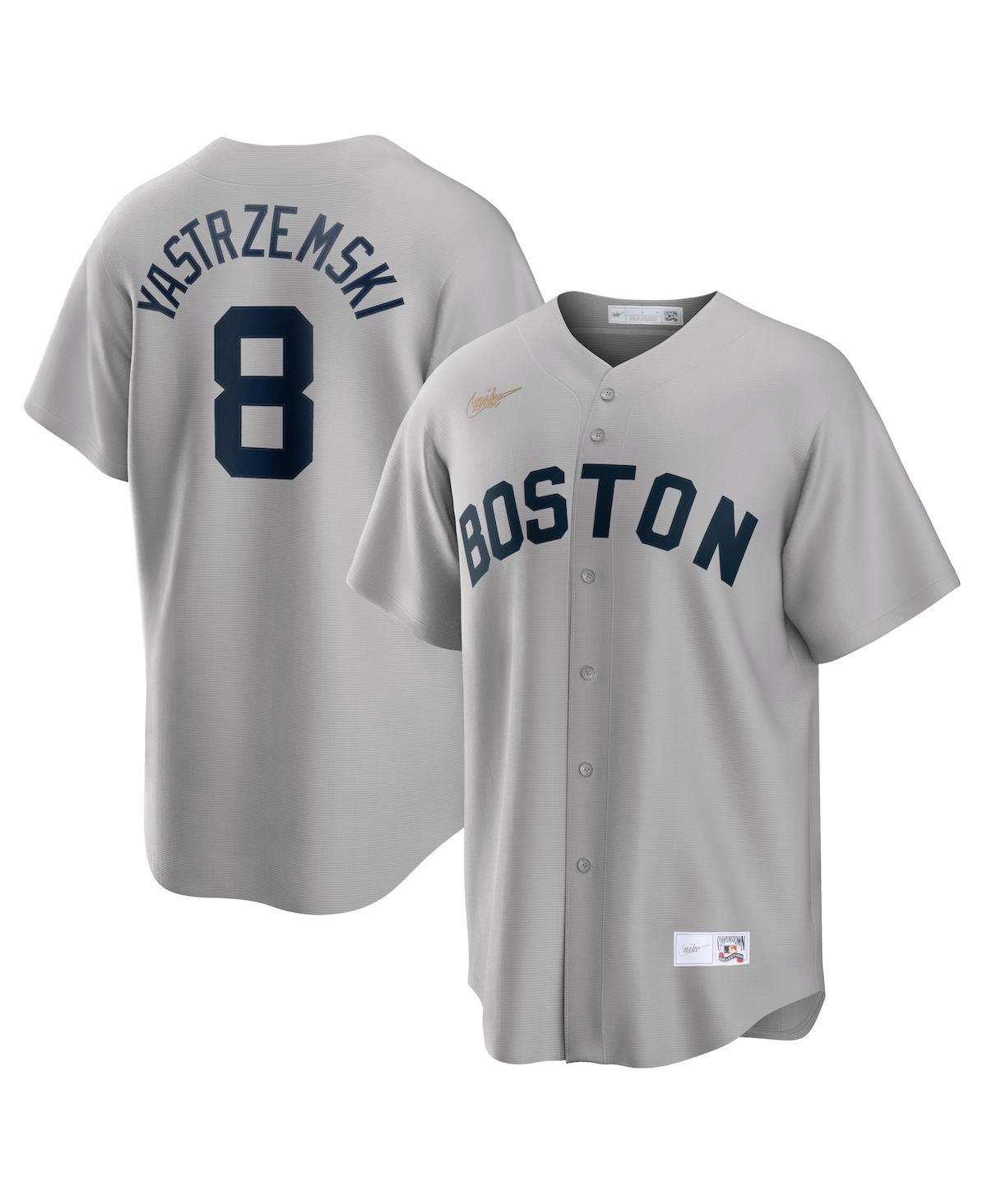 Mike Yastrzemski Men's San Francisco Giants Home Cooperstown Collection  Jersey - White Replica