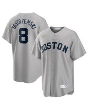 Men's Boston Red Sox Nomar Garciaparra Mitchell & Ness Gray Cooperstown  Collection Authentic Jersey