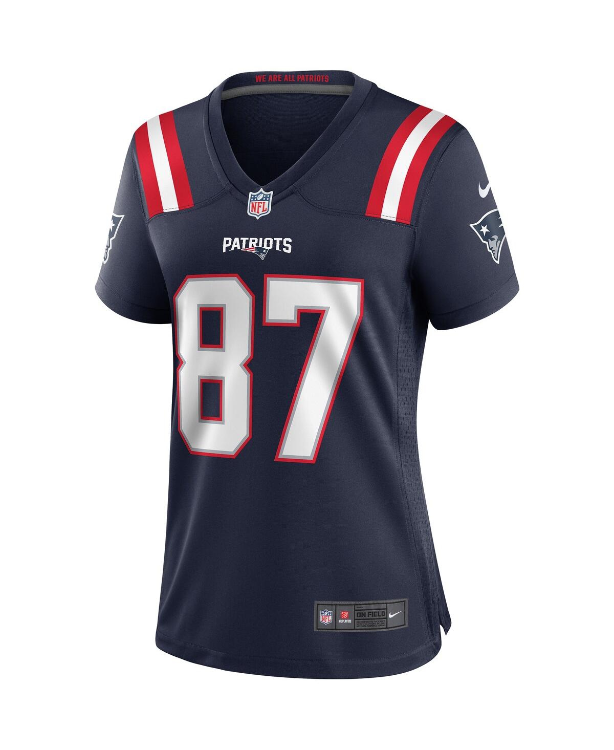 Women's Nike Ben CoatesNew England Patriots Game Retired Player Jersey - Navy