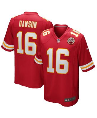 Men's Len Dawson Red Kansas City Chiefs Game Retired Player Jersey