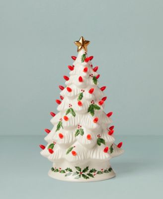 Treasured Traditions Holiday Light-Up Tree