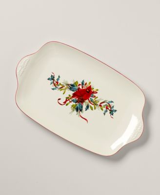 Winter Greetings Oversized Platter