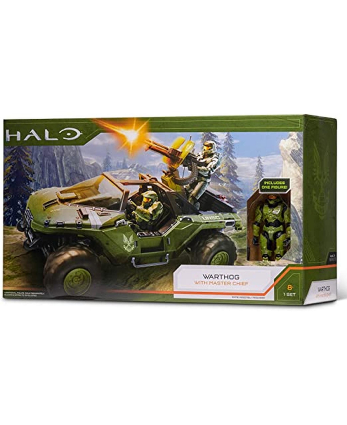 Halo Deluxe Vehicle 4" Figure Vehicle Assortment Set In Gray