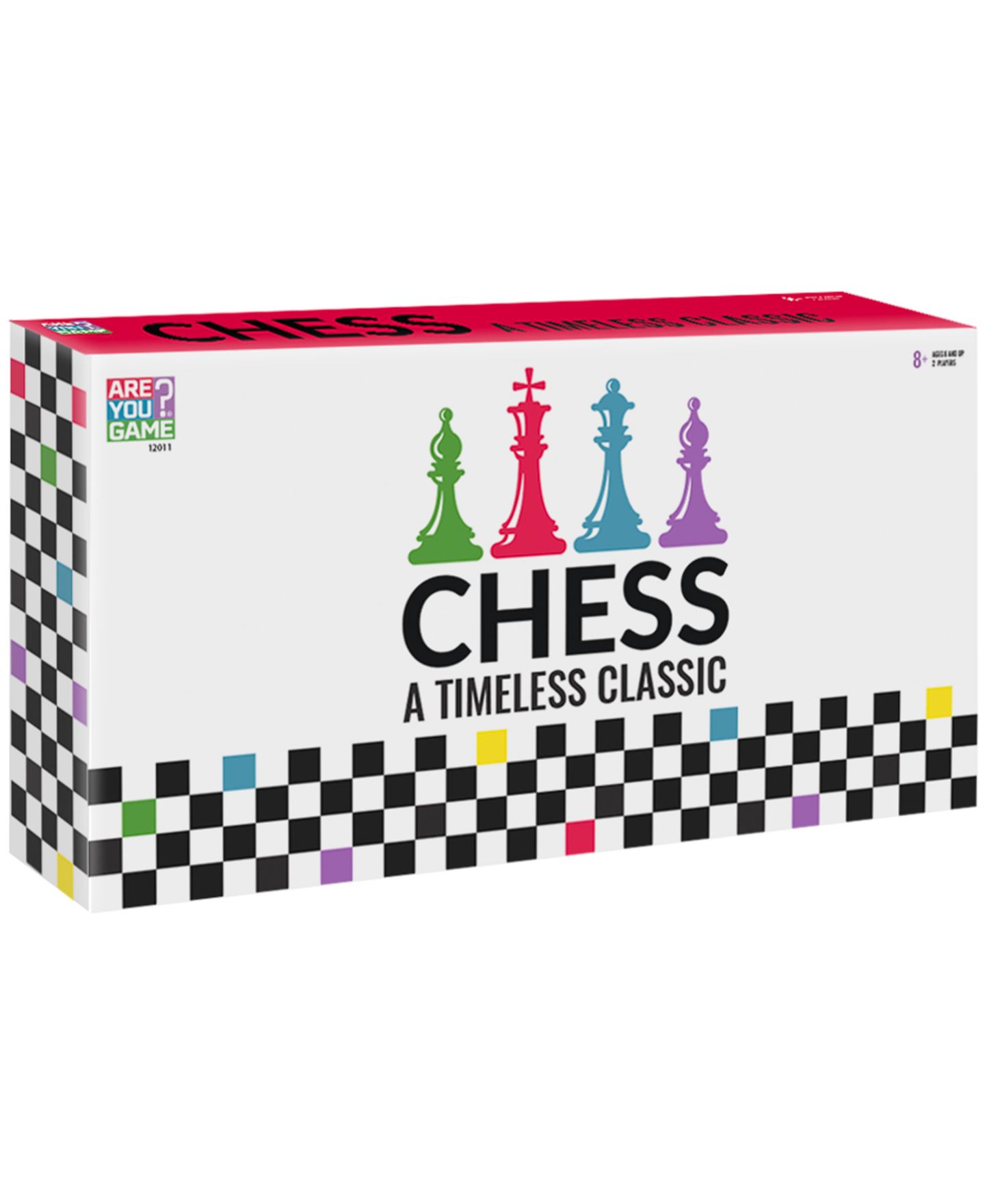 Детские настольные игры Areyougame Magnetic Folding Chess Set, 35-Piece Board Game, Ages 8+ — фото 2