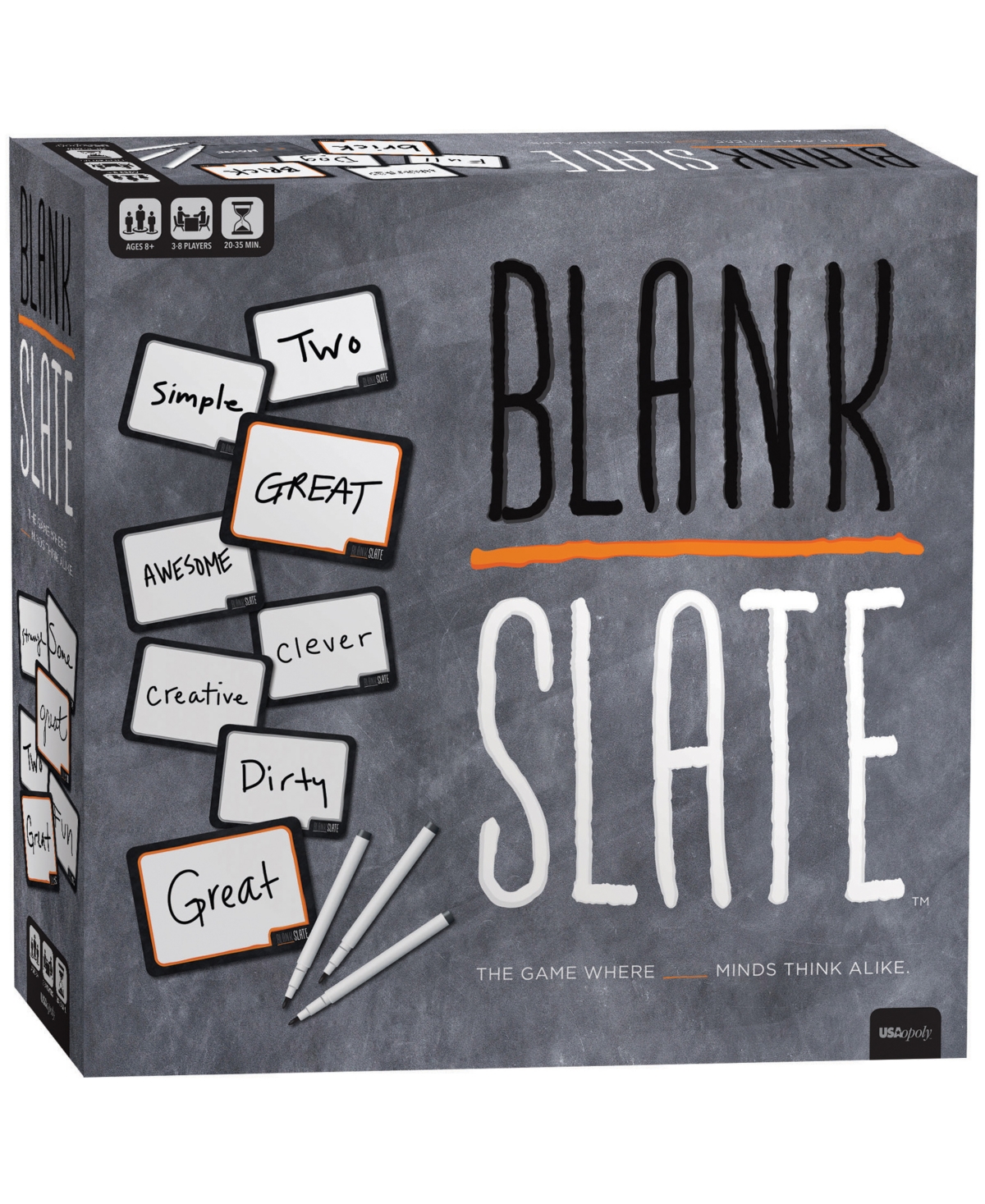 University Games Kids' Usaopoly Blank Slate Set, 268 Piece In Multi Color