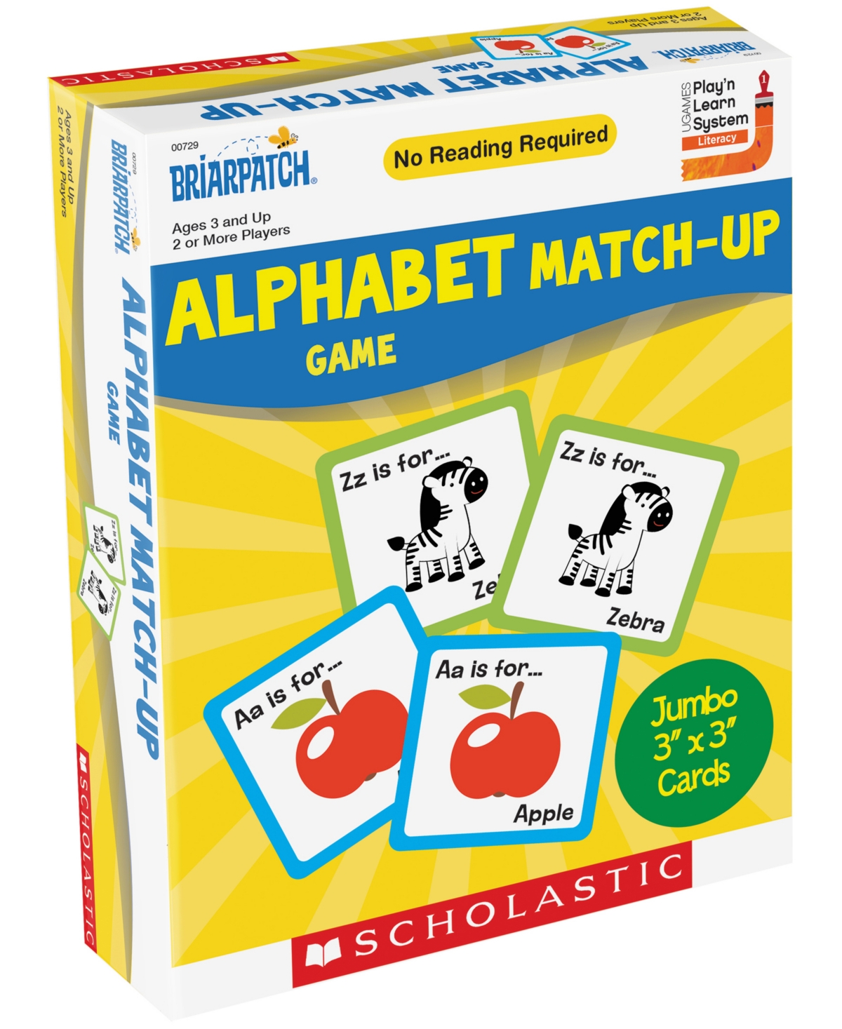Areyougame Babies' Briarpatch Scholastic Alphabet Match-up Game In Multi Color