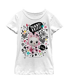 Girl's DreamWorks: Gabby's Dollhouse Pandy Paws Doodles  Child T-Shirt