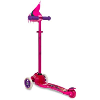 Trolls Kick Scooter For Kids By Featuring Poppy Or Barb From The Trolls World Tour Movie (Size: One Size)