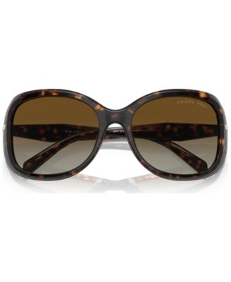 Low Bridge Rectangular Women's Sunglasses, PR 04ZSF