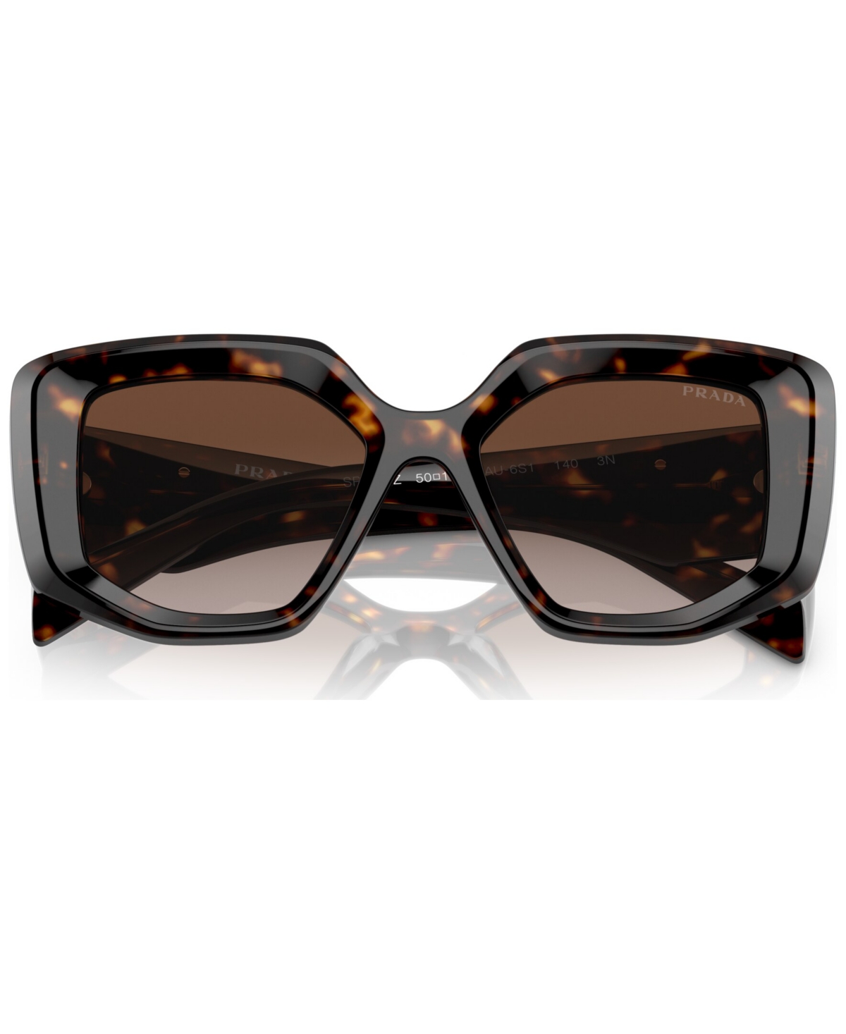 Prada Symbole Rectuangular Women's Sunglasses, Pr 14zs