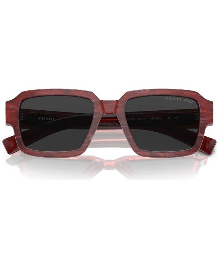 PRADA Men's Polarized Sunglasses, PR 02ZS Macy's