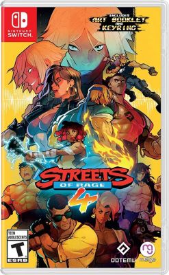 Streets of Rage 4 - SWITCH [REVERSIBLE COVER, KEYRING & ARTBOOK]