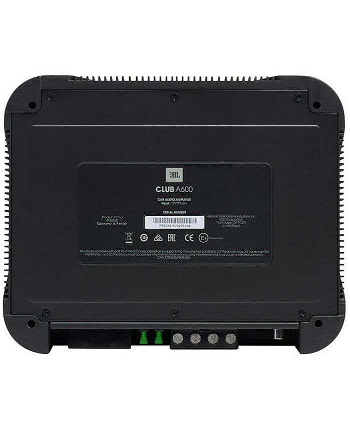 JBL Club A600 High performance car amplifier Macy