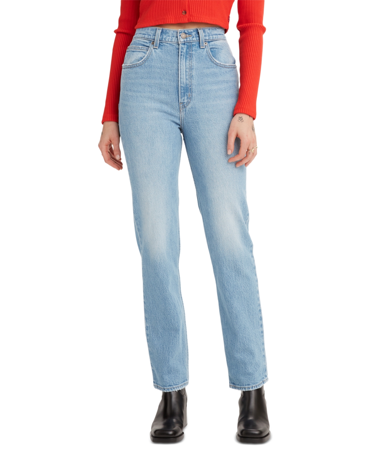 Levi's Women's '70s High-Rise Slim-Fit Straight-Leg Jeans