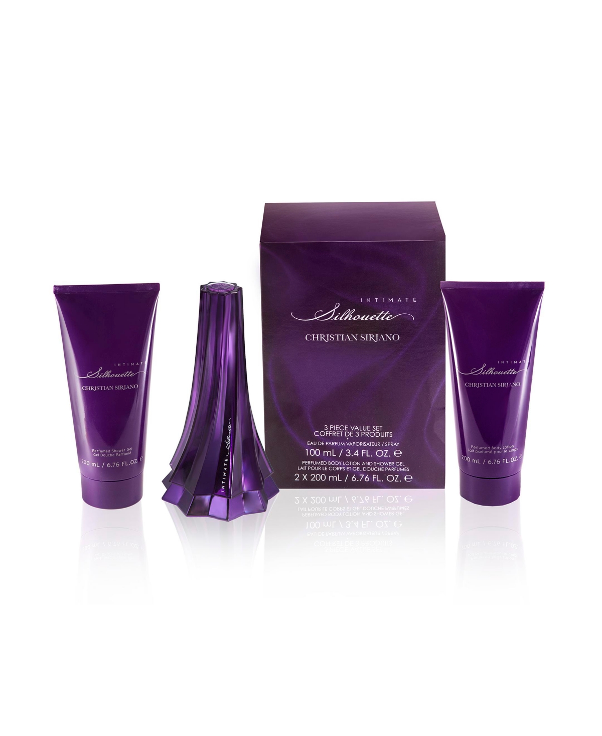 Intimate Silhouette Perfume Gift Set for Women, 3 Pieces