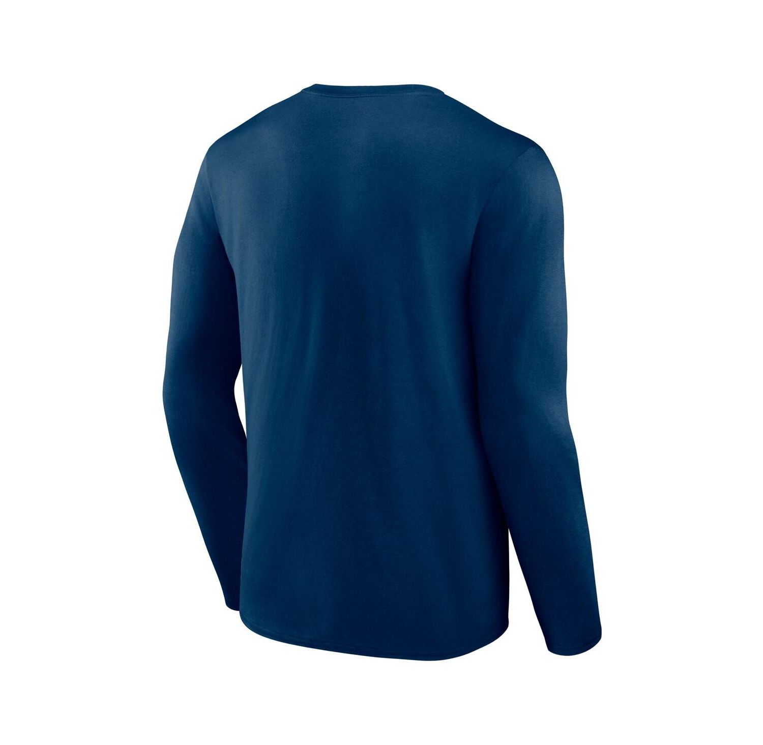 Men's Deep Sea Blue Seattle Kraken Authentic Pro Core Collection Secondary Long Sleeve T-Shirt