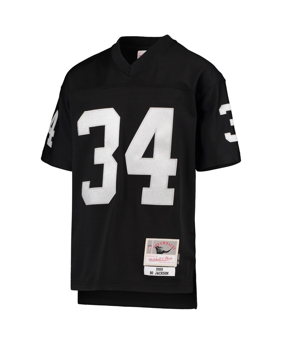 Big Boys Mitchell & Ness Bo JacksonLas Vegas Raiders 1988 Legacy Retired Player Jersey - Black