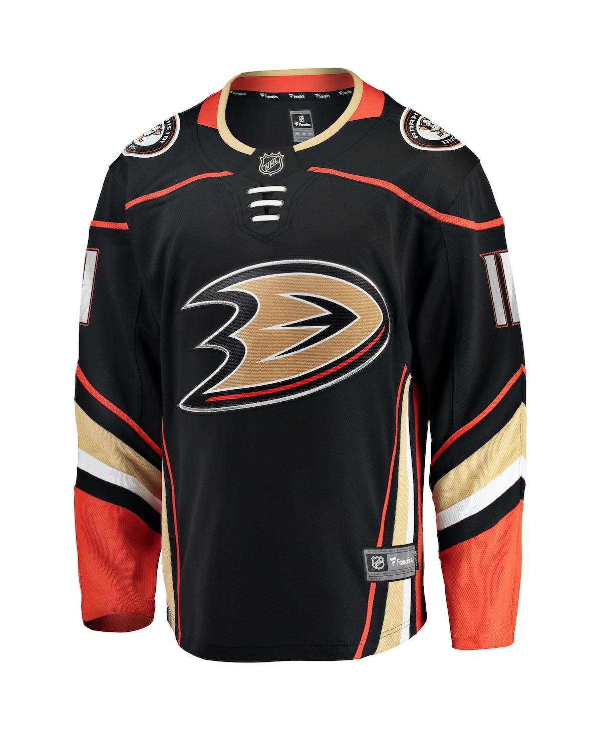 Men's Fanatics Trevor ZegrasAnaheim Ducks Home Breakaway Player Jersey - Black
