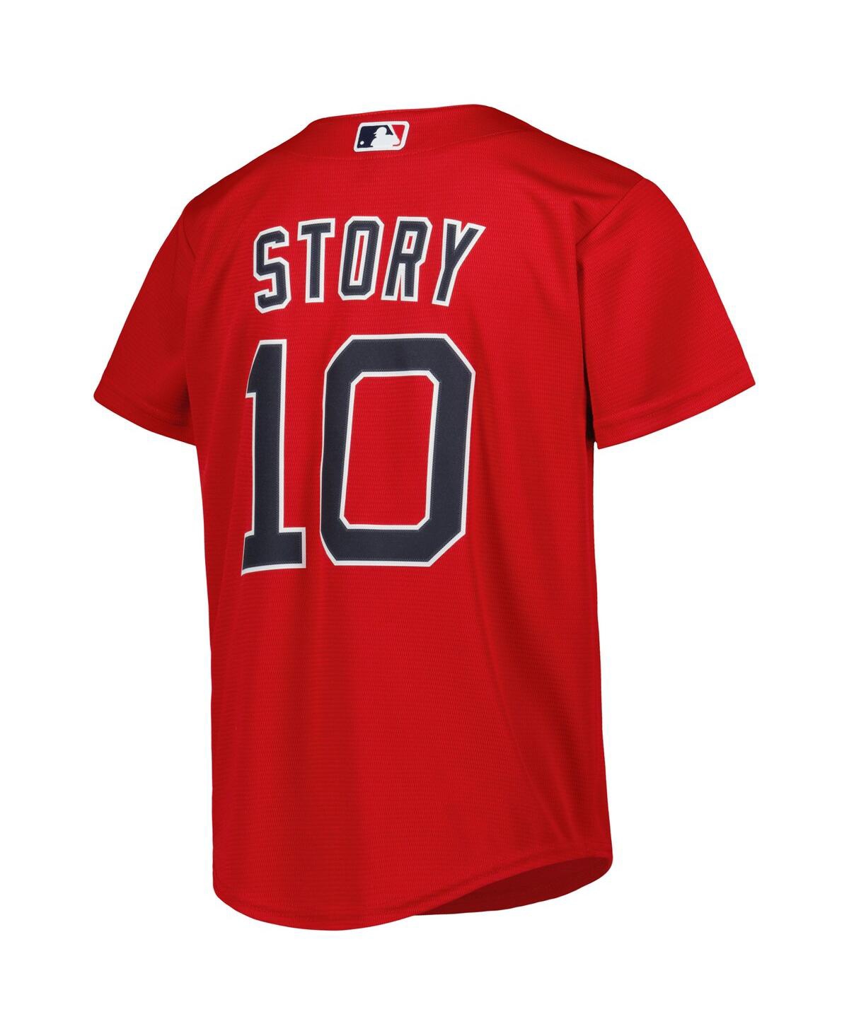 Big Boys and Girls Nike Trevor StoryBostonSox Alternate Replica Player Jersey - Red