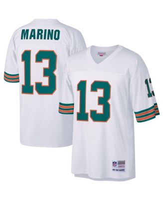 Mitchell Ness Men's Dan Marino White Miami Dolphins Big and