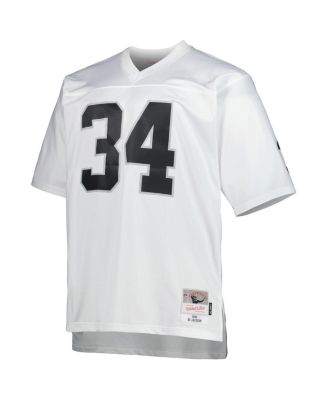 Men's Bo Jackson White Las Vegas Raiders Big and Tall 1988 Retired Player Replica Jersey