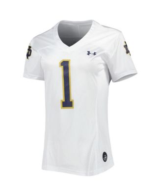 Women's #1 Notre Dame Fighting Irish Replica Football Jersey