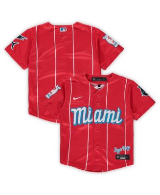 Nike Miami Marlins Kids Official Blank Jersey - Macy's