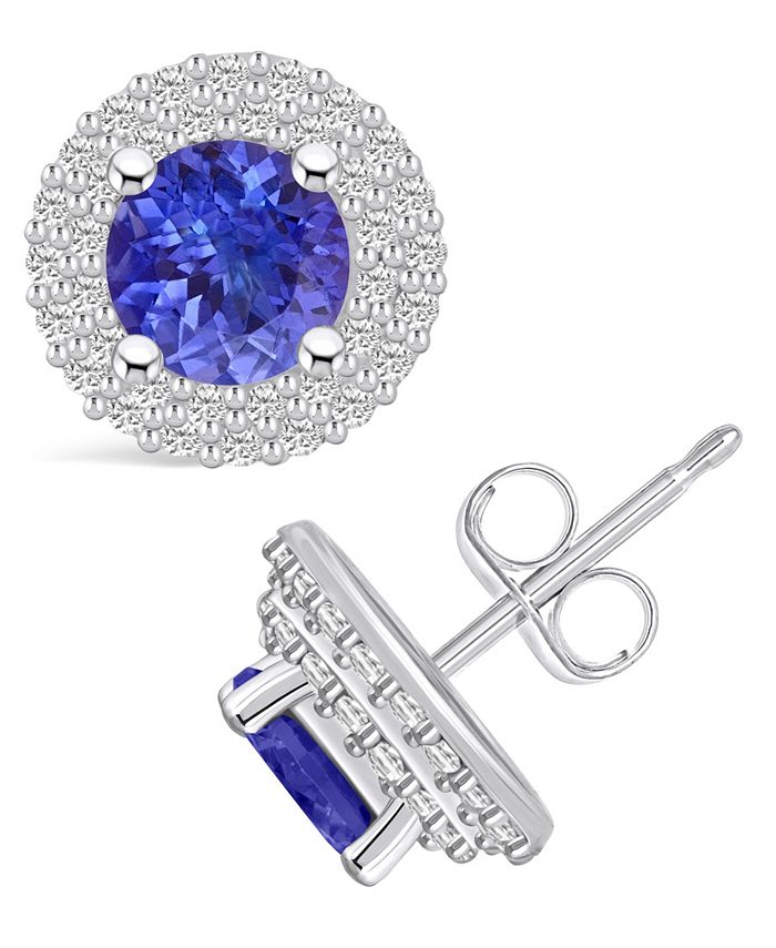 Tanzanite earrings macys online