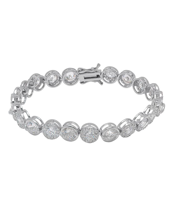 Macy's cubic zirconia bracelet clearance