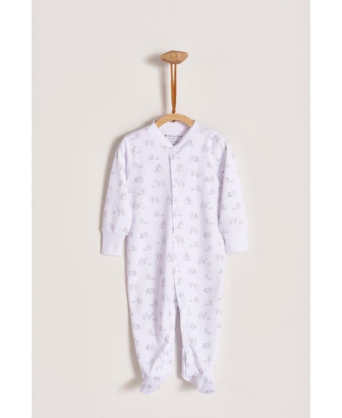 babycottons Premium Softest Peruvian Pima Cotton Daddy & Me White And