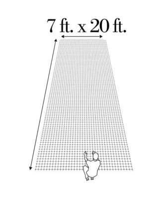 Bird-X Protective Netting for Fruits and Vegetables – 7 ft x 20 ft