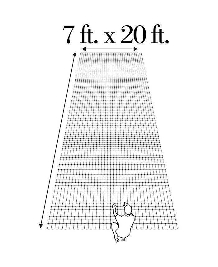 Dalen BirdX Protective Netting for Fruit Vegetables Black 7ft x 20ft Macy's