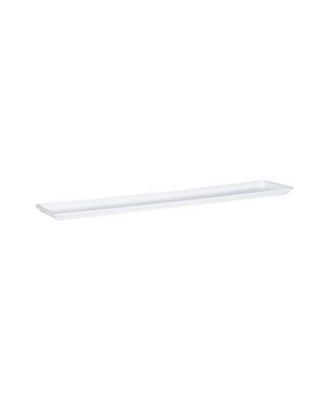 10302 Plastic Flower Box Tray White 30-Inch Length