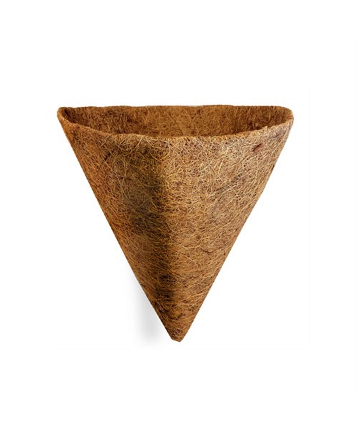 Gardener Select Replacement Coco Liner 12in Triangle Planter 12 Inch - Brown
