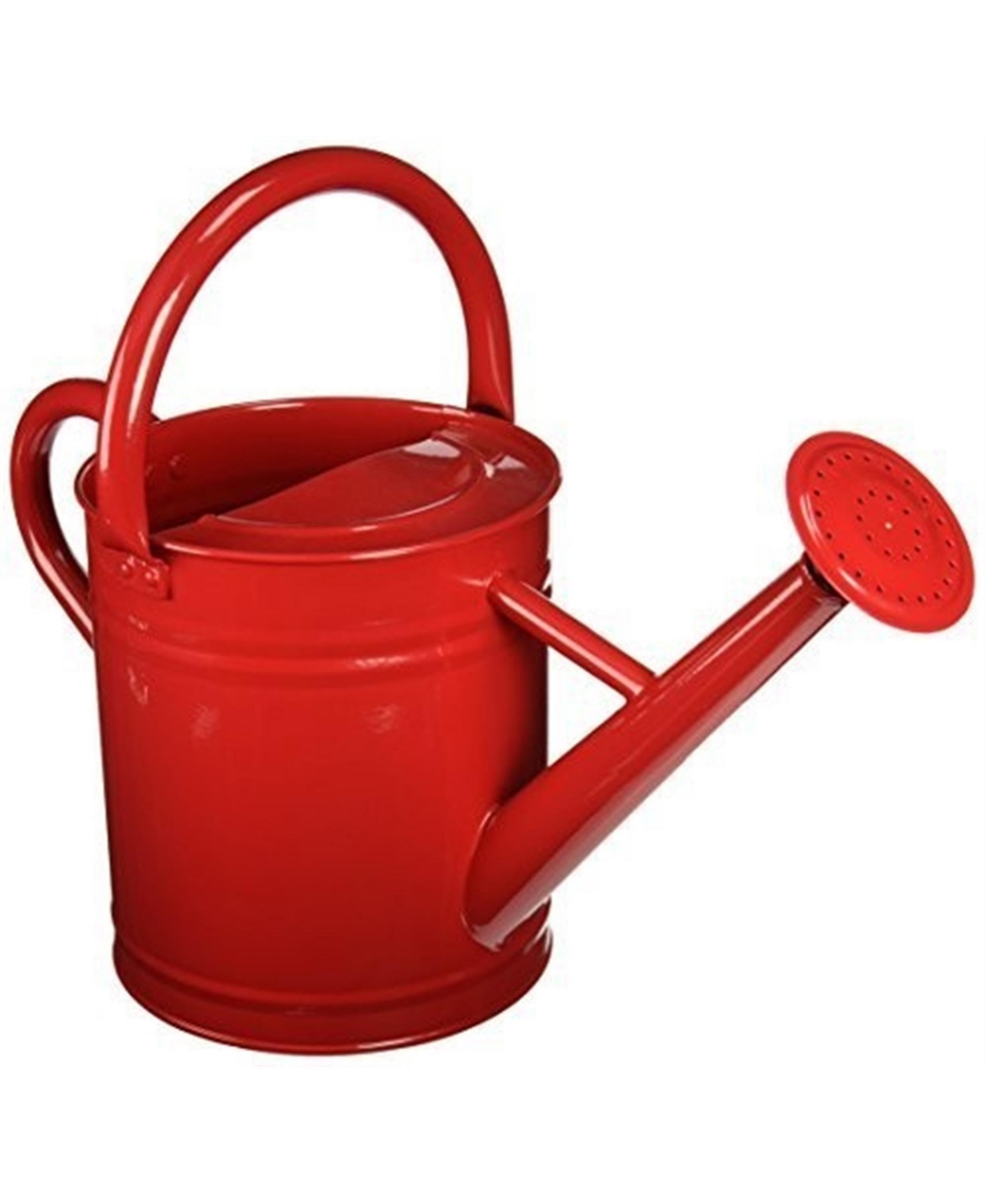 Gardener Select Metal Watering Can, Red, 0.92 Gallons - Red