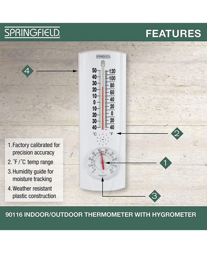 Taylor Precision Products 90116 9Inch Indoor/Outdoor Thermometer Macy's