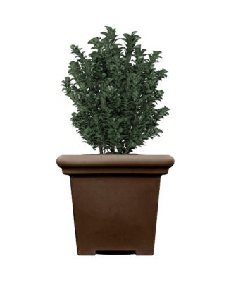 The HC Companies Terrazzo Pflanztopf 2er Set – Extra Groß Rund, 50,8x50,8x41,9 Cm, Wetterfest, Mit Drainage