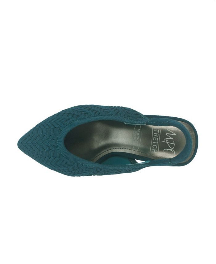 Impo Women's Elaira Stretch Knit Sling Pumps & Reviews Heels & Pumps