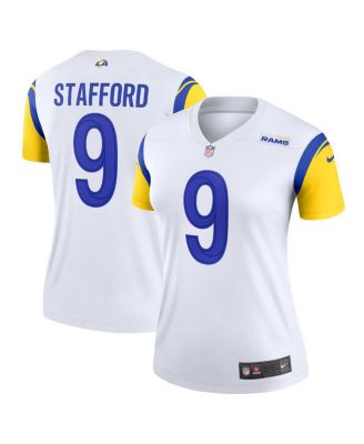 Nike Women's Matthew Stafford White Los Angeles Rams Legend Jersey