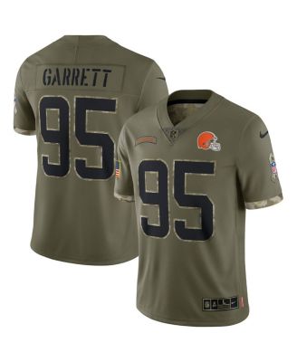 Nike Cleveland Browns No95 Myles Garrett Brown Team Color Men's Stitched NFL Vapor Untouchable Limited Jersey