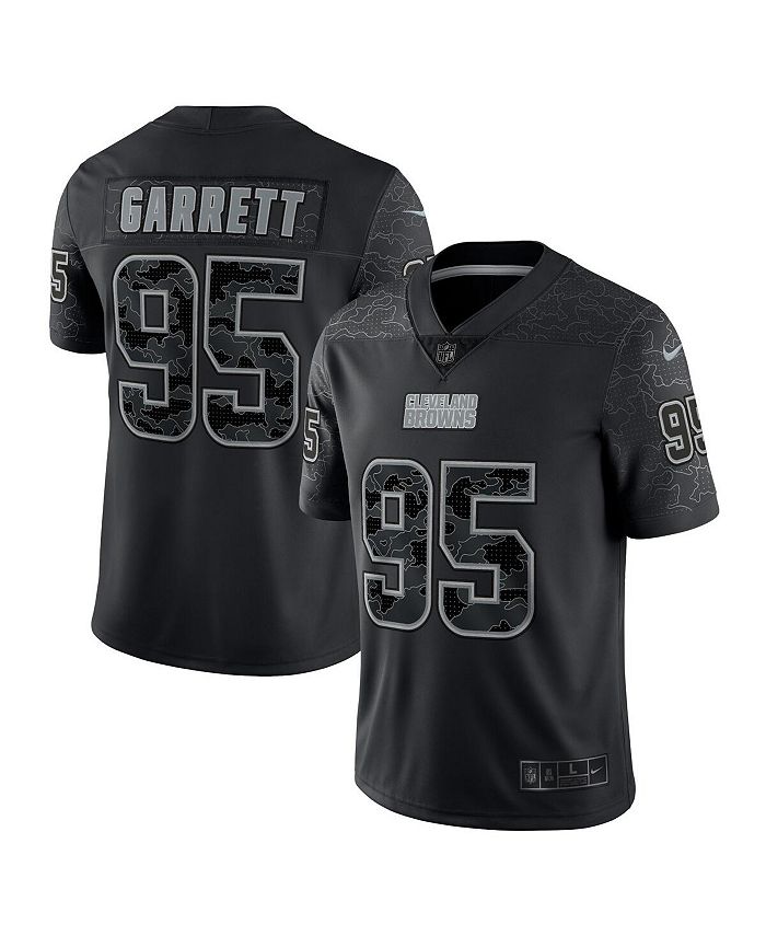 Myles garrett salute new arrivals to service jersey