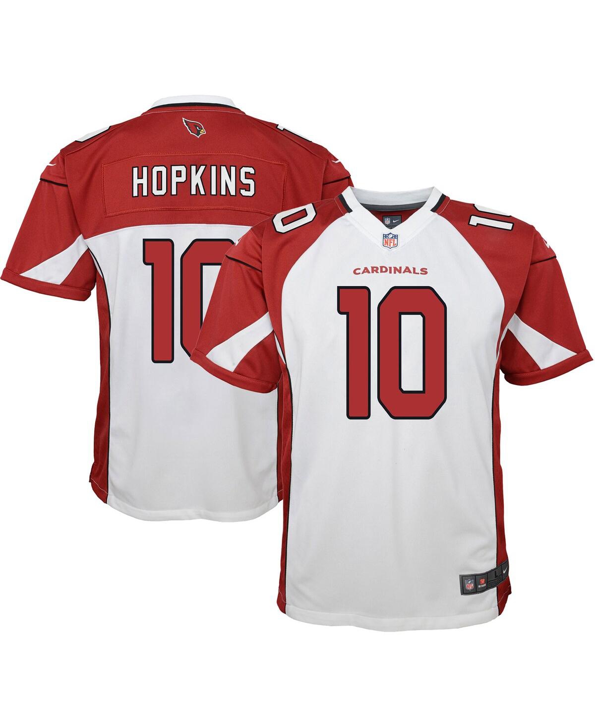 Youth Boys Nike DeAndre Hopkins White Arizona Cardinals Game Jersey