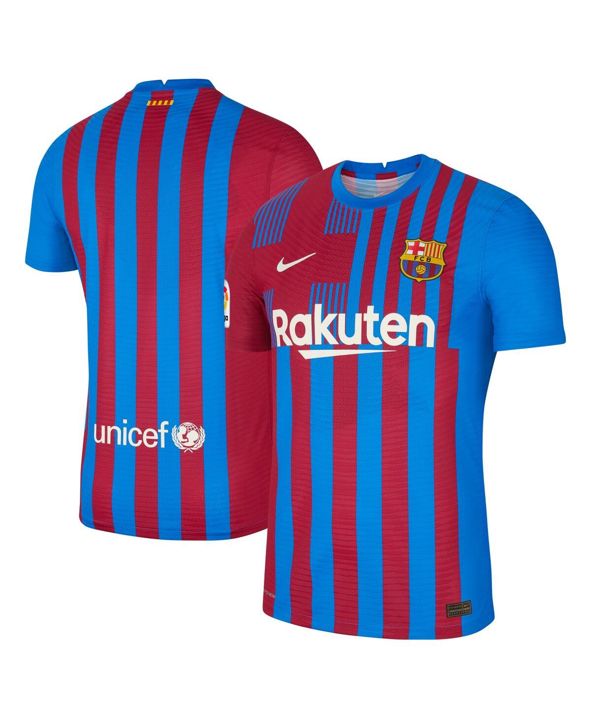 Men's Nike Blue Barcelona 2021/22 Home Authentic Jersey