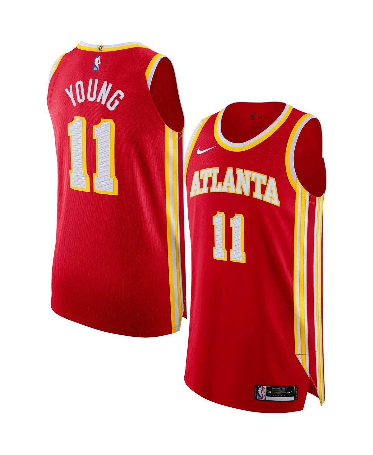 Men's Nike Trae YoungAtlanta Hawks 2022/23 Authentic Player Jersey - Icon Edition - Red