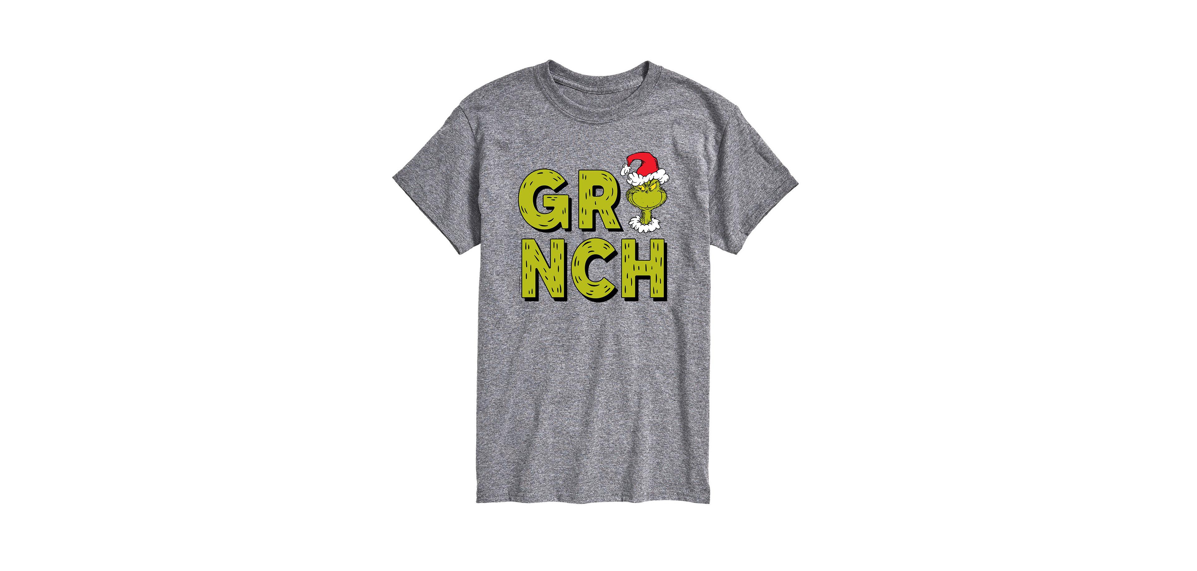 Airwaves Men's Dr. Seuss The Grinch Graphic T-shirt