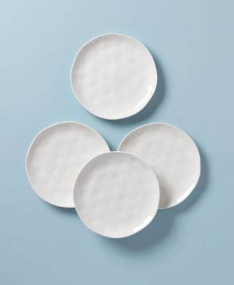 Bay Solid Colors Accent Plates, Set of 4