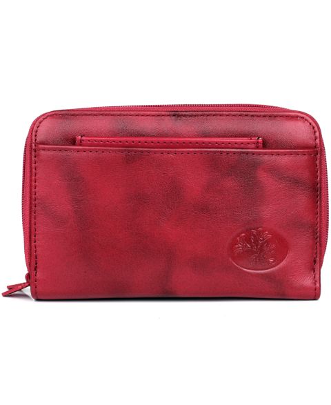 Julia Buxton Heiress Double Zip Organizer Wallet