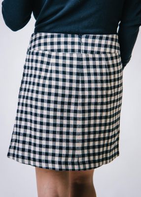 Womens' Flannel Mini Skirt