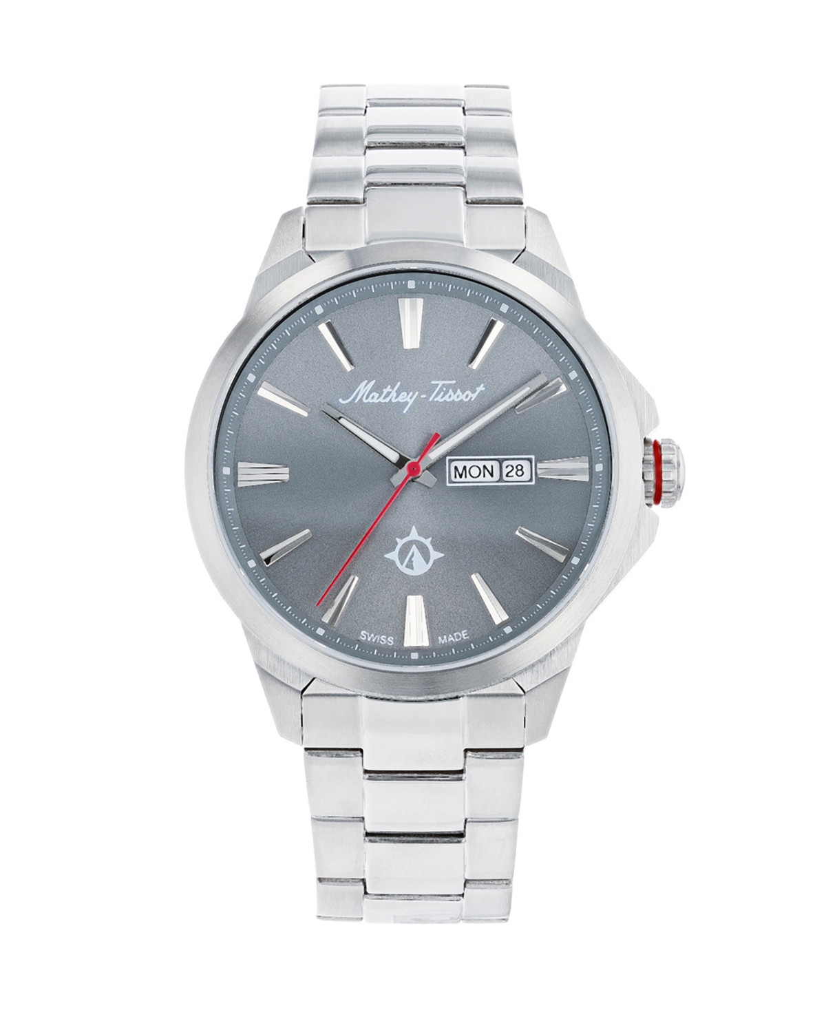 Men's Field Scout Collection Classic Stainless Steel Bracelet Watch, 45mm - Silver